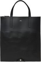 A.P.C. Black Charles Tote