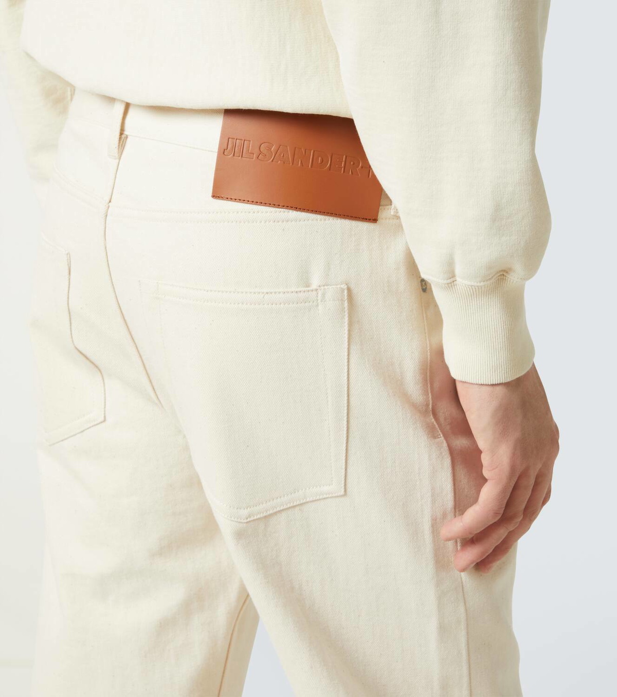パンツ JIL SANDER Mid Rise Straight Leg Denim Jil Sander Mid-rise straight jeans Jil Sander