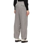 Ys Grey Ki-Four Pockets Lace Trousers