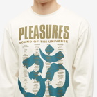 Pleasures Men's Long Sleeve Universe T-Shirt in Natural