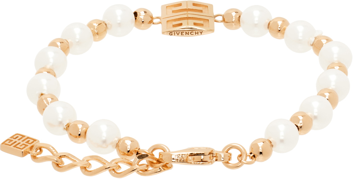 Givenchy Rose Gold & White 4G Bracelet