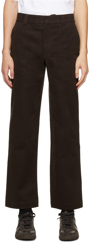 Photo: Helmut Lang Brown Core Trousers
