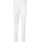 RICHARD JAMES - Slim-Fit Cotton-Twill Suit Trousers - White