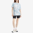 Nike Running Breathe T-Shirt in Blue/Black