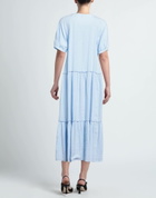 Peserico Womens Maxi dress Sky in Blue