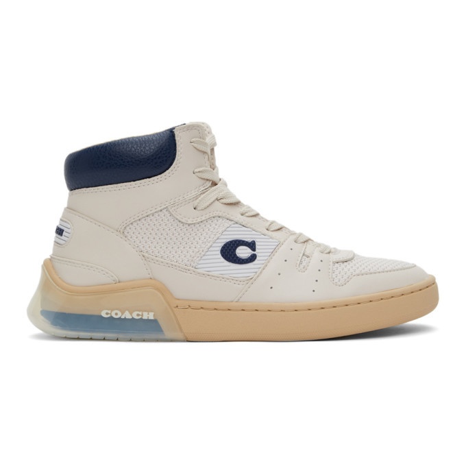 Photo: Coach 1941 Off-White Citysole High-Top Sneakers