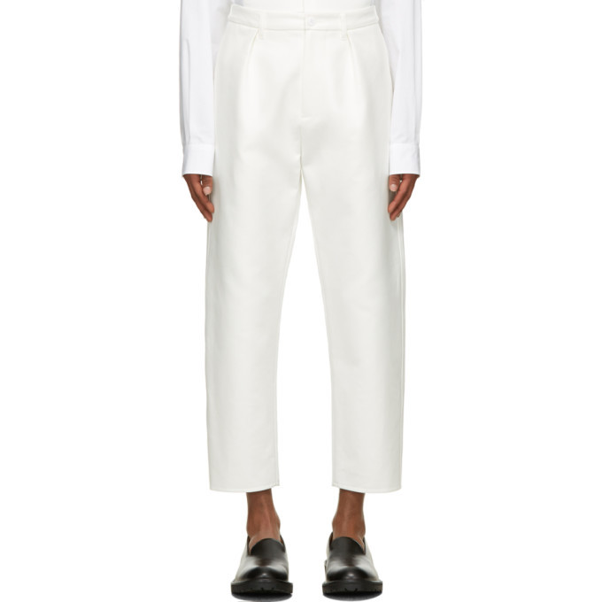 Photo: Valentino White Mismatched Pocket Trousers