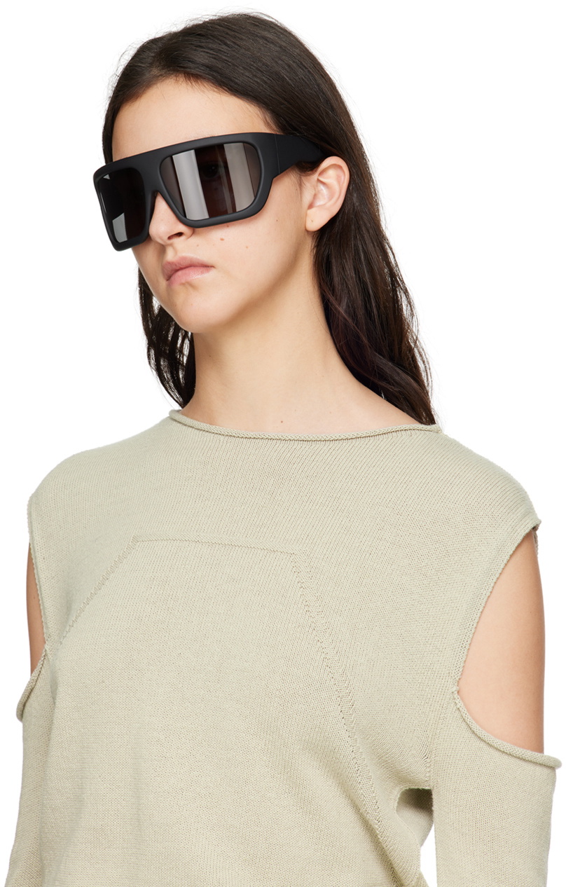 Rick Owens Black Davis Sunglasses Rick Owens
