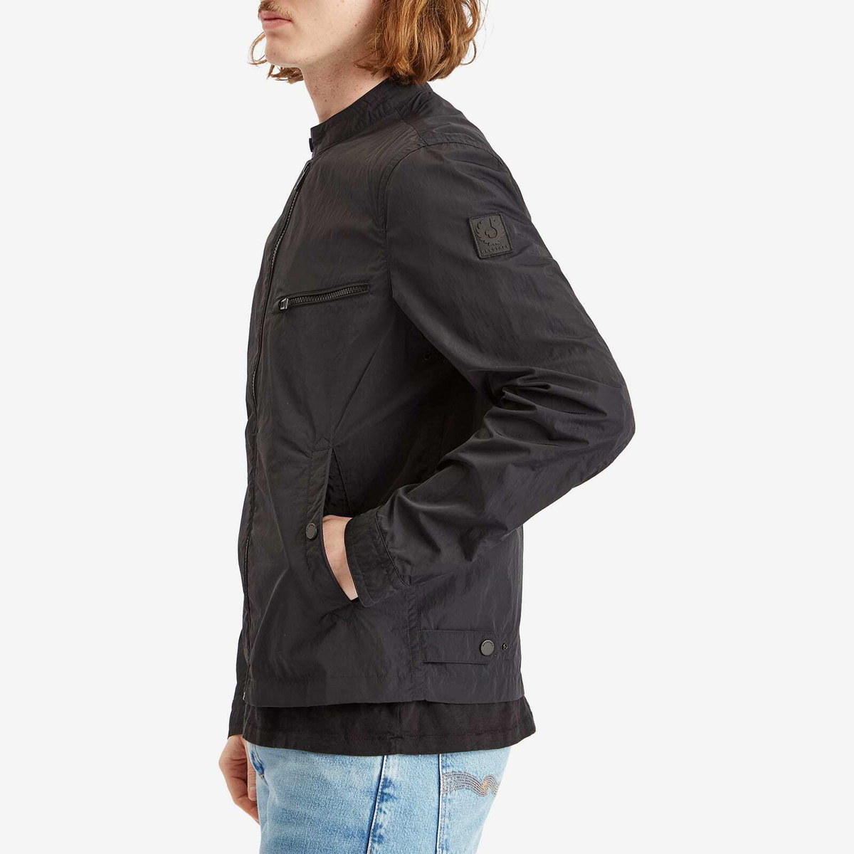 Belstaff Men's Alpha Nylon Walkham Jacket in Black