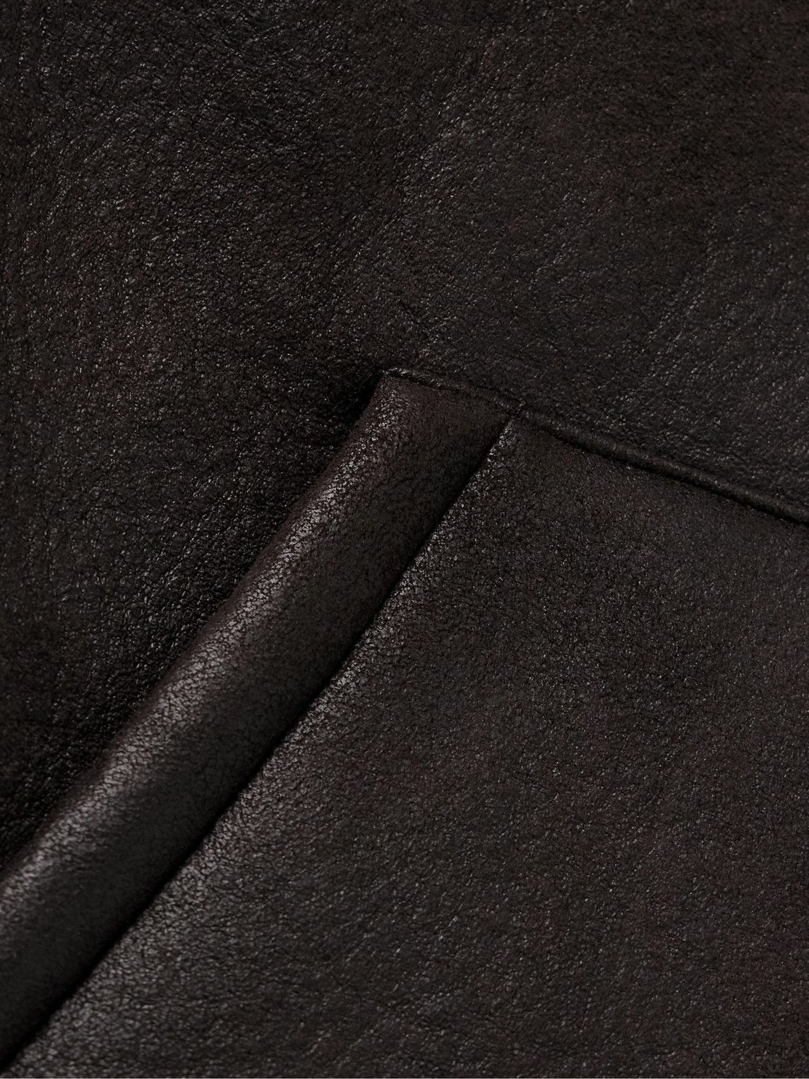 A.P.C. - Finn Faux Shearling Coat - Brown