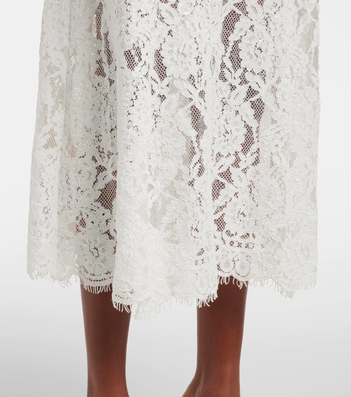 TAILOR MADE FOR YOU WOVEN LACE MIDI DRESS main image 0