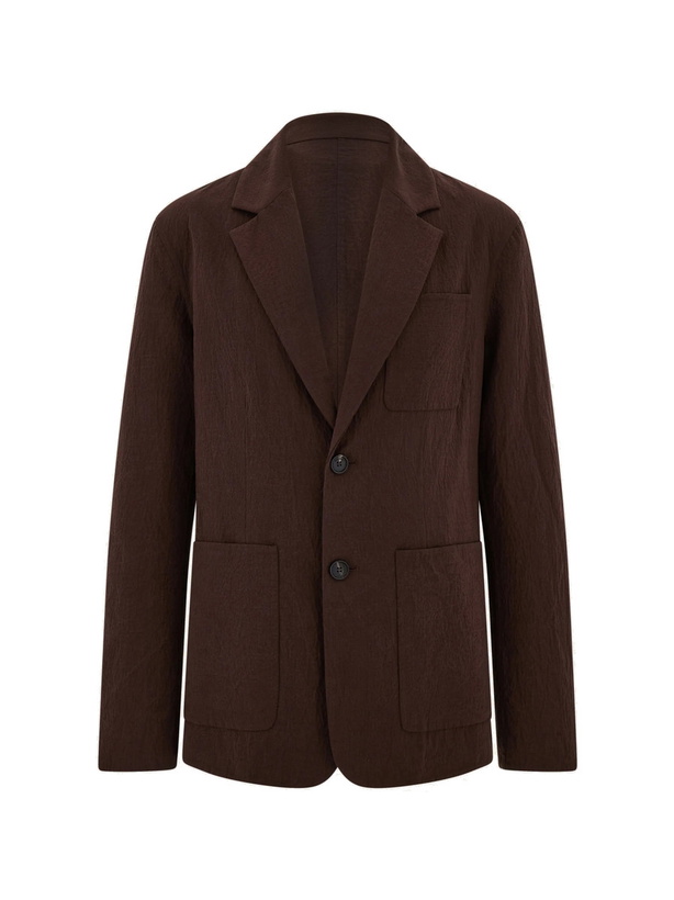 Photo: Ferragamo Mens Single breasted blazer in Brown