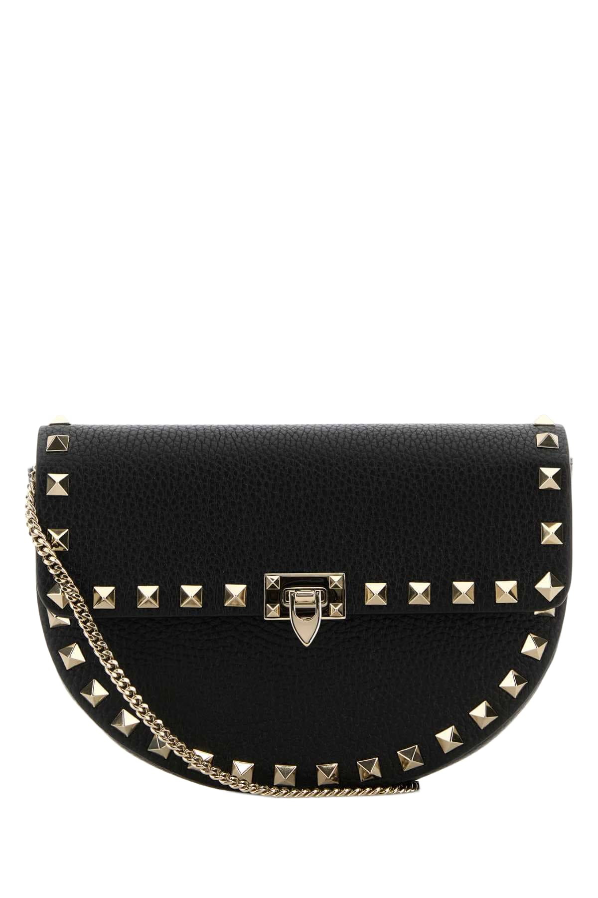 Valentino Garavani Two-tone Canvas Rockstud Crossbody Bag