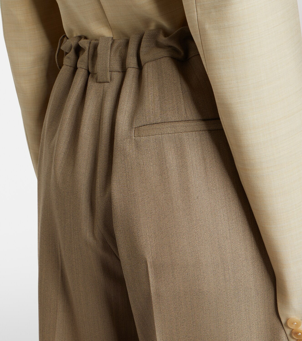 Calvin Klein Collection Fernanda wool-blend wide-leg pants