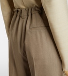 Calvin Klein Collection Fernanda wool-blend wide-leg pants