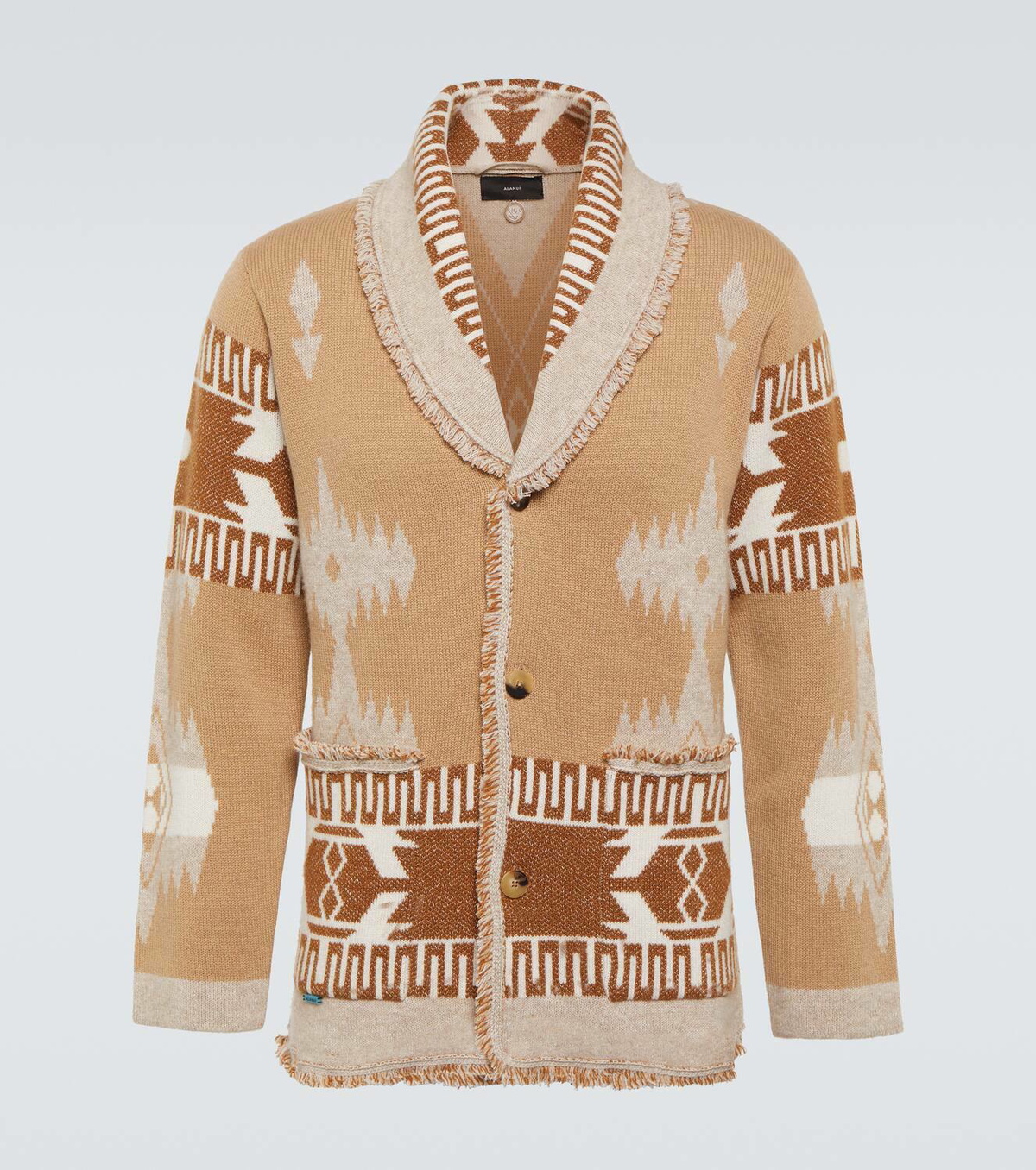 Alanui Icon cashmere and cotton cardigan