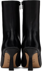 Recto Black Cassandra Ankle Boots