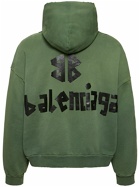 BALENCIAGA Logo Gaffer Type Vintage Cotton Hoodie