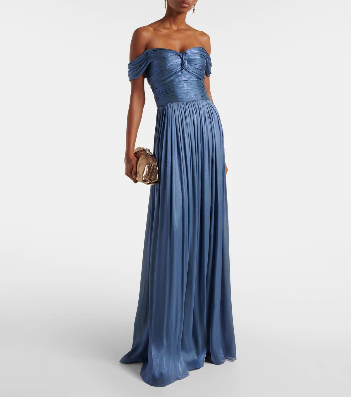 COSTARELLOS コスタレロス ワンピース Brennie ette 955187 Costarellos Brennie georgette gown Costarellos