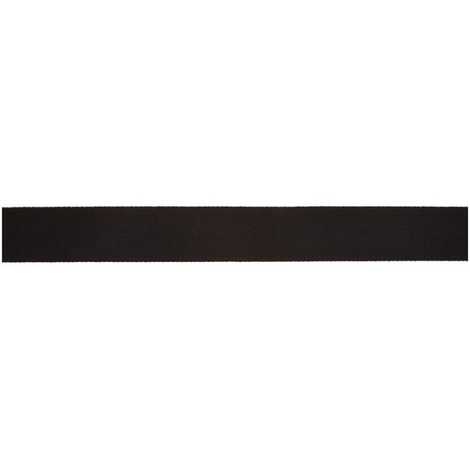 Boris Bidjan Saberi Black Object Dyed Belt
