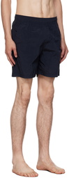 Stone Island Navy Double-Dyed Swim Shorts