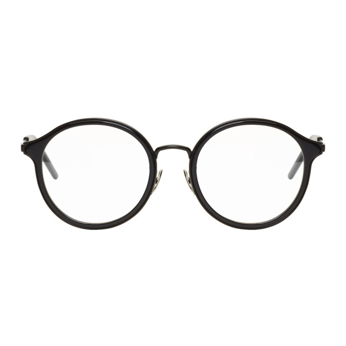 Photo: Saint Laurent Black SL 234 Round Glasses