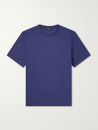 Zegna - Cotton-Jersey T-Shirt - Blue