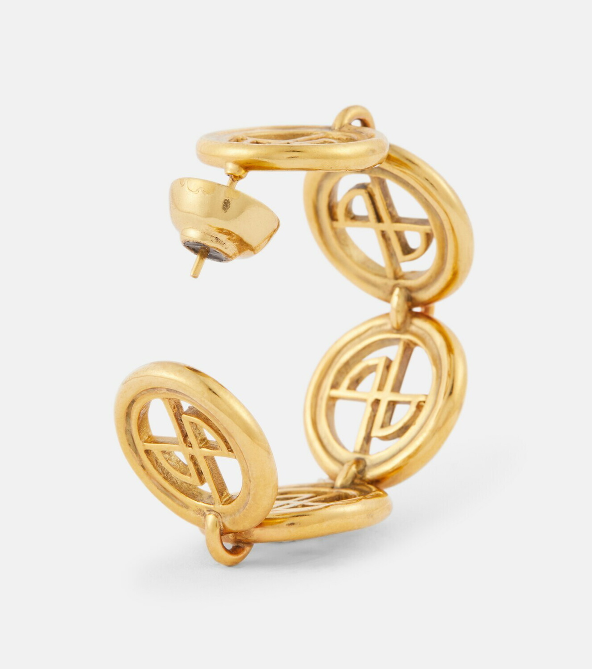ピアス PATOU Logo hoop earrings Patou Logo hoop earrings Patou