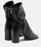 Lemaire Glove leather ankle boots