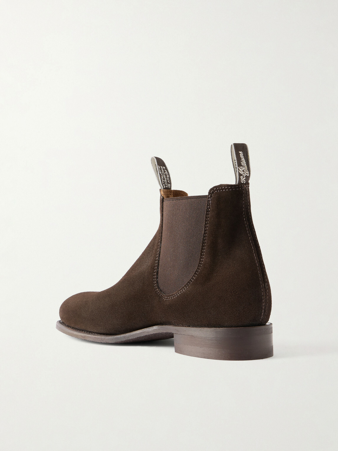 R.M.Williams - Turnout Suede Chelsea Boots - Brown