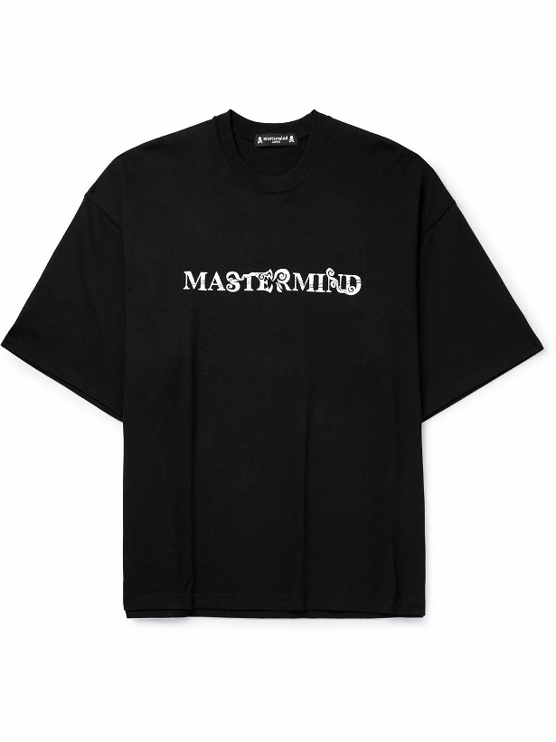 Photo: Mastermind World - Tokyo Revengers Logo-Print Cotton-Jersey T-Shirt - Black