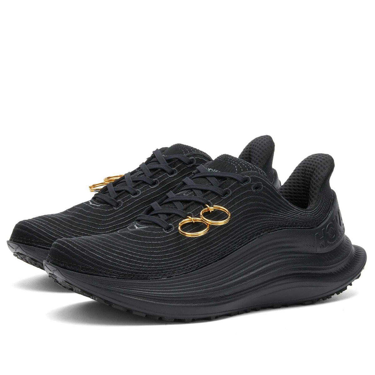 Comme des Garçons Men's x Hoka TC1.0 Customised Sneaker in Black