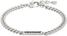 Givenchy Silver ID Bracelet