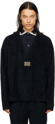 Dolce & Gabbana Black V-Neck Sweatshirt