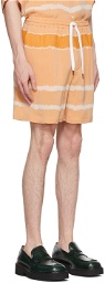 CMMN SWDN Orange Enzo Shorts