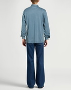 Fedeli Mens Polo shirt Slate in Blue