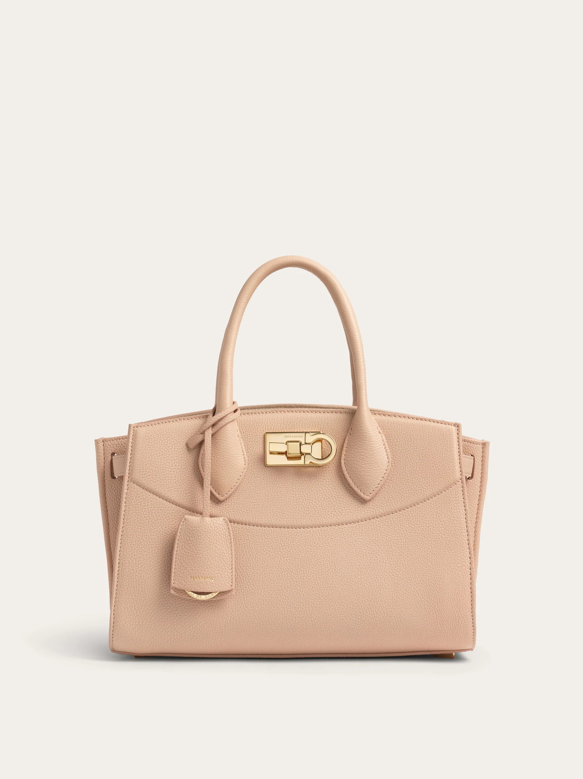 Ferragamo Womens New Ferragamo Studio Soft bag (M) in Pink