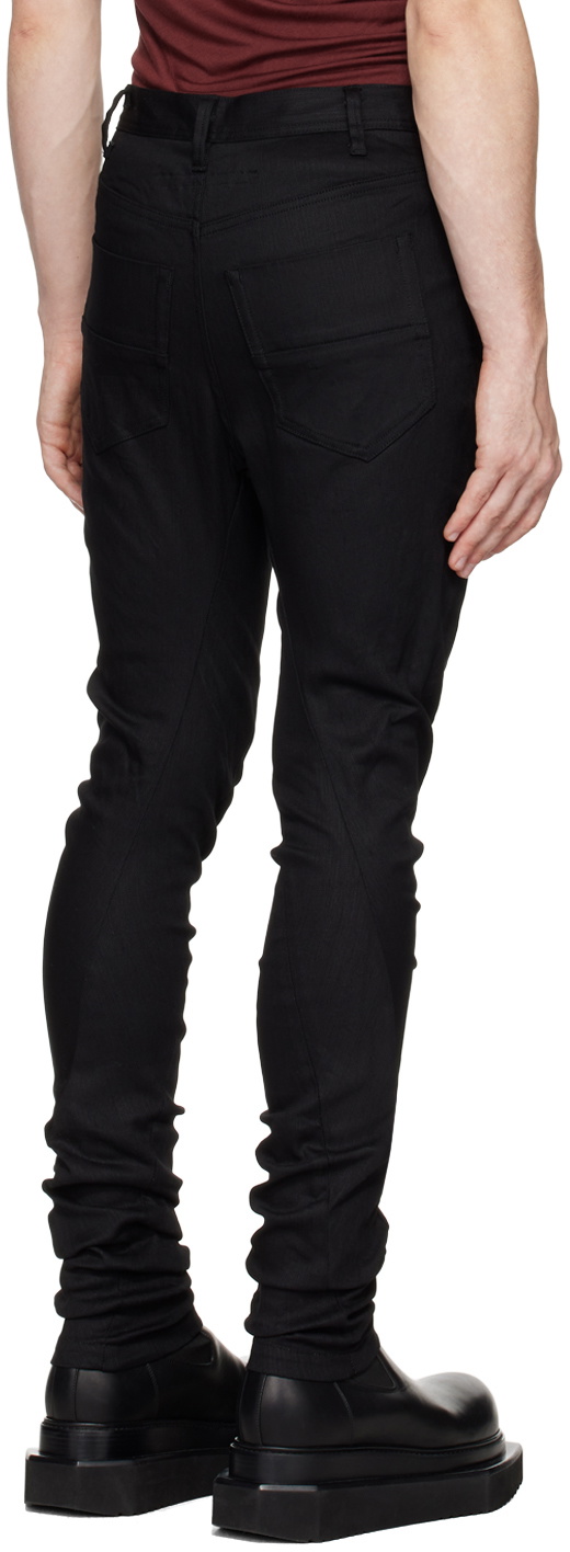 Julius Black Curved Skinny Jeans Julius