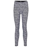 Adam Selman Sport French Cut leopard-print leggings