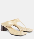 Bottega Veneta Marella 45 leather thong sandals