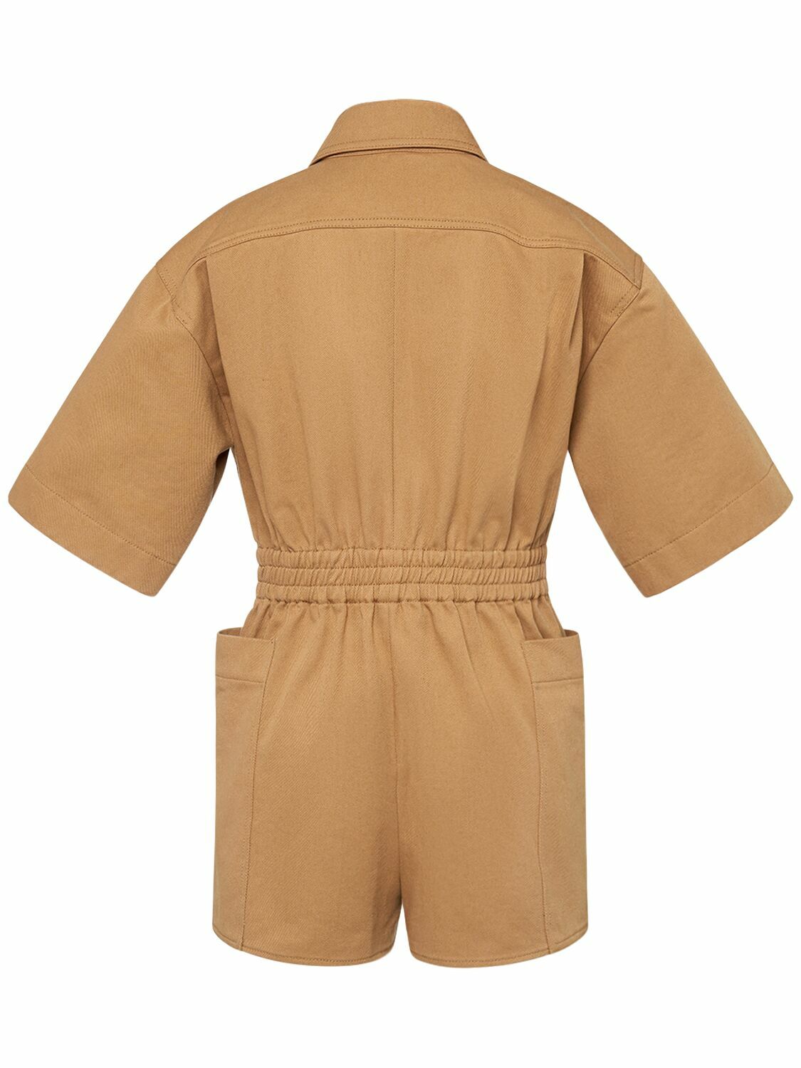 ANGORA (Max Mara) コットン ドリル ジャンプスーツ Max Mara ANGORA Cotton drill workwear jumpsuit | REVERSIBLE
