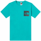 The North Face Men's Fine T-Shirt in Porcelain Green