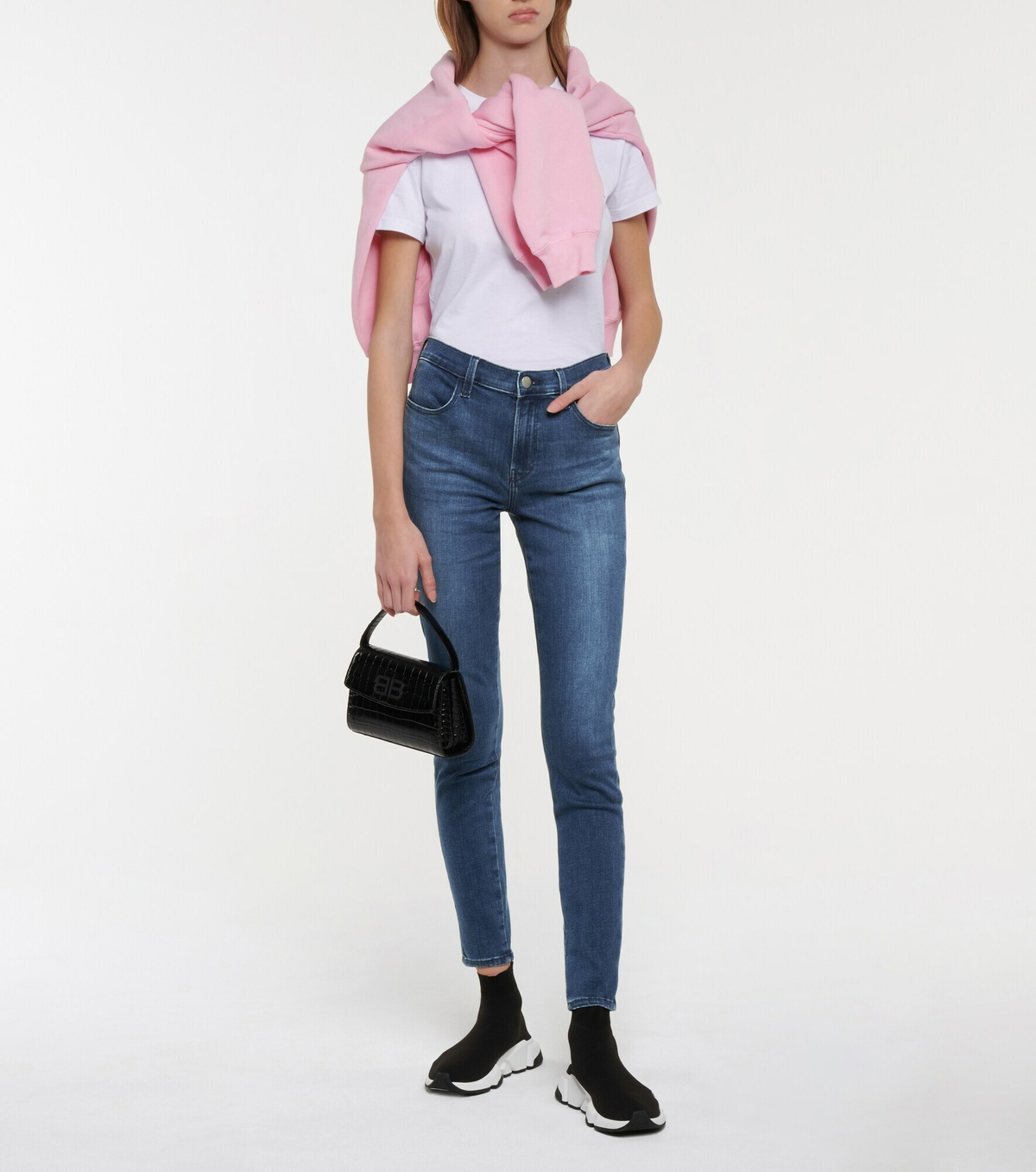 J Brand - Sophia mid-rise skinny jeans