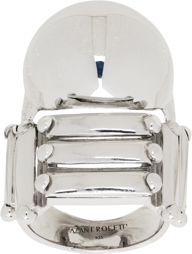 Photo: Alan Crocetti Silver Armadillo Armour Ring