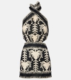 Johanna Ortiz Cutout printed minidress