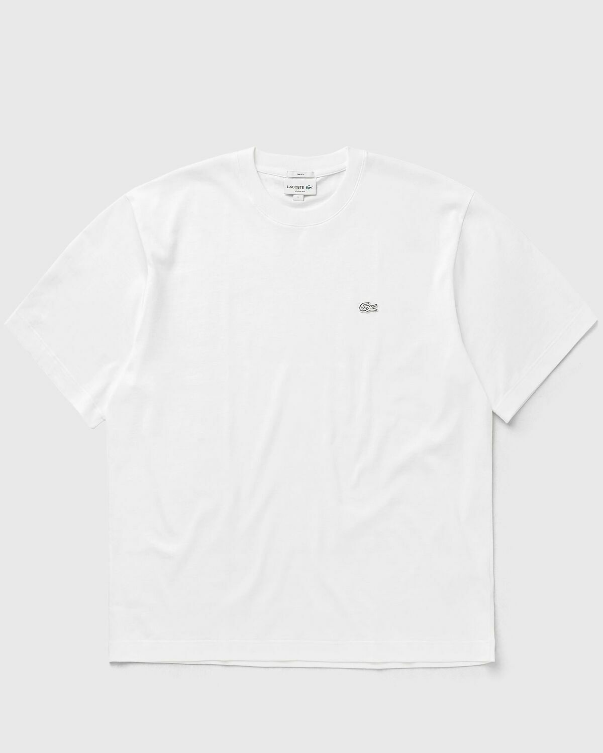 Lacoste Loose Fit T-Shirt White Mens Shortsleefe