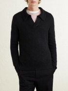 Gabriela Hearst - Aled Cashmere Polo Shirt - Black
