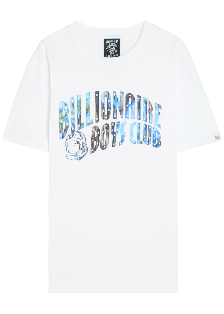 Billionaire Boys Club Logo-printed Cotton T-shirt White