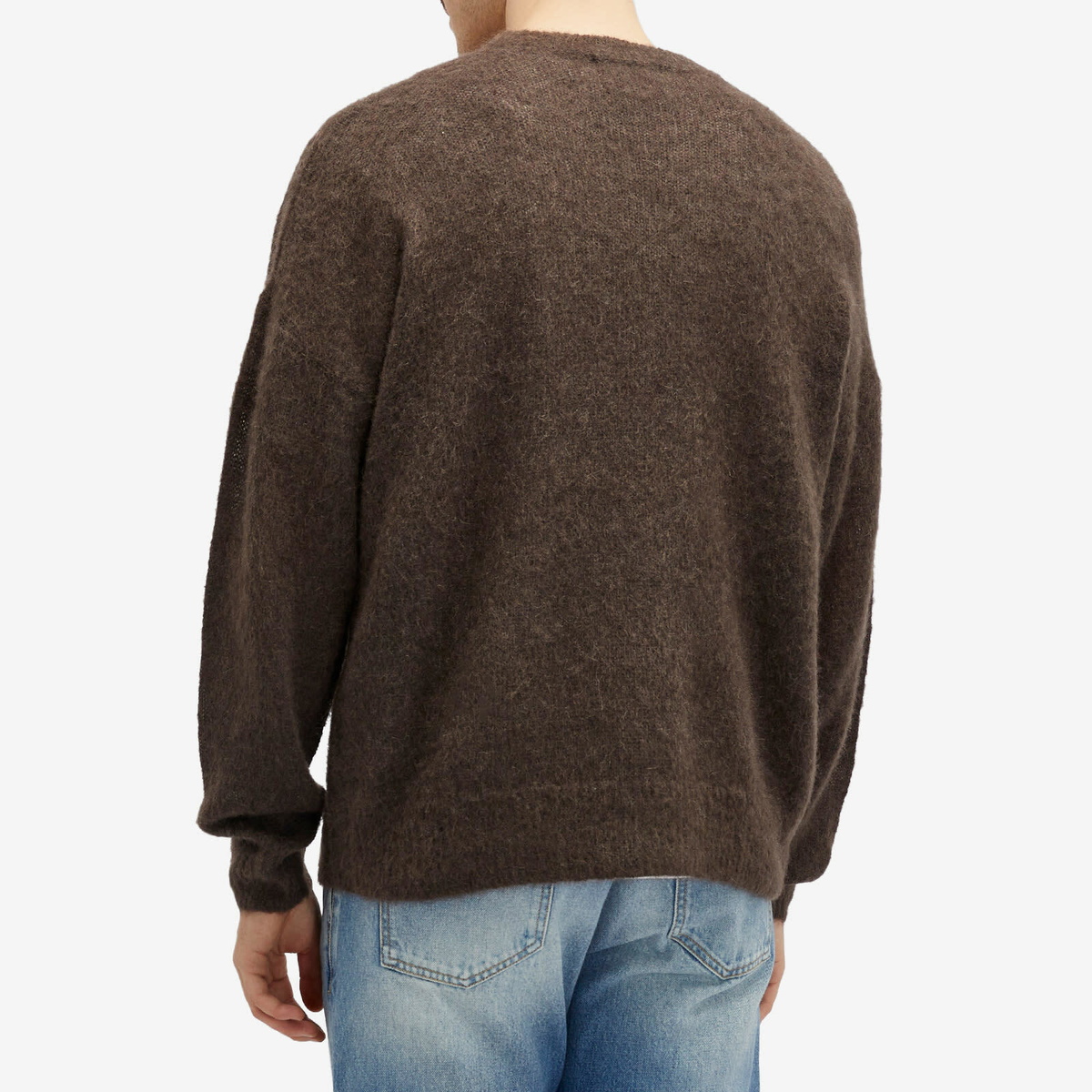Isabel Marant Men's Drany Mohair Jumper in Brown Isabel Marant