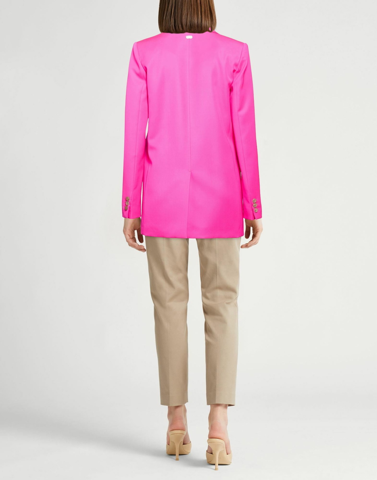 Agnona Womens Blazer Fuchsia